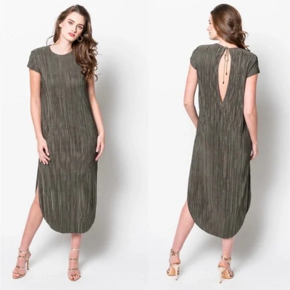 Anthropologie Dresses & Skirts - Anthropologie Sabina Musayev Renaissance Textured Dress Green
